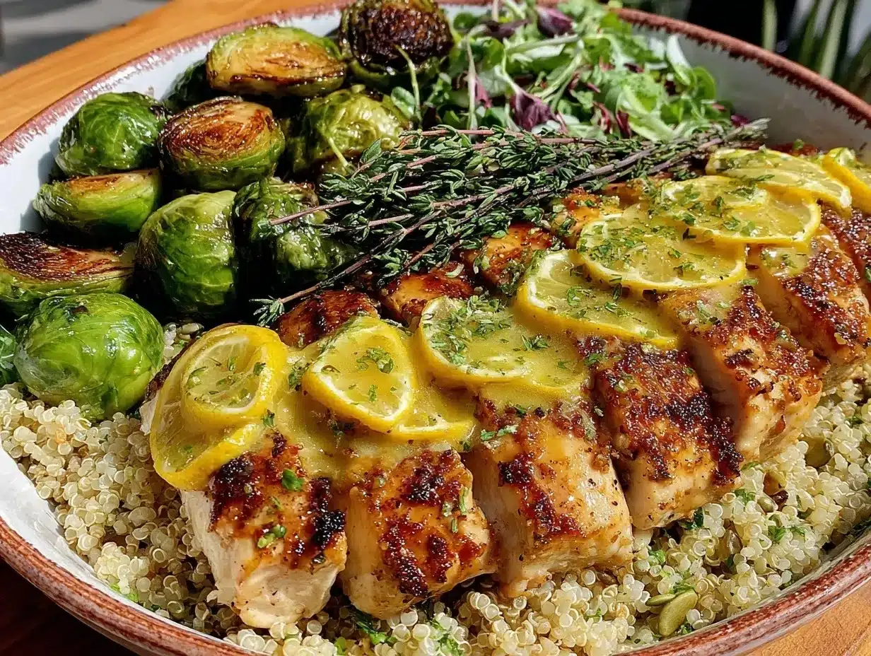lemon-herb chicken preparation steps
