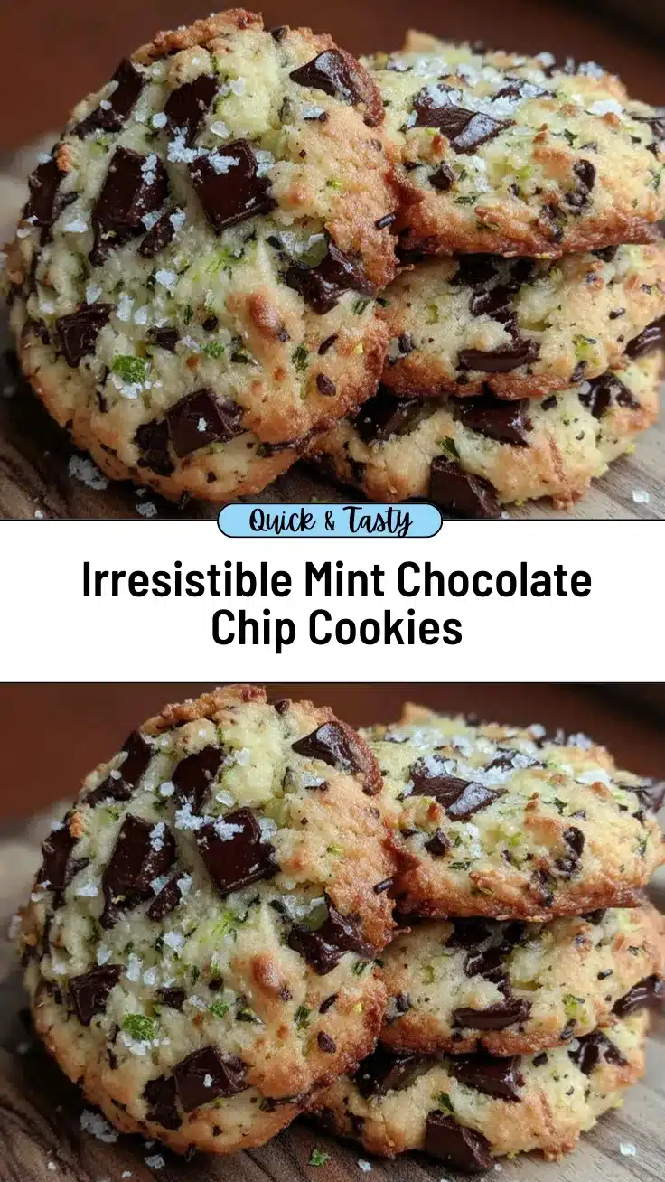 mint chocolate chip cookies recipe recipe