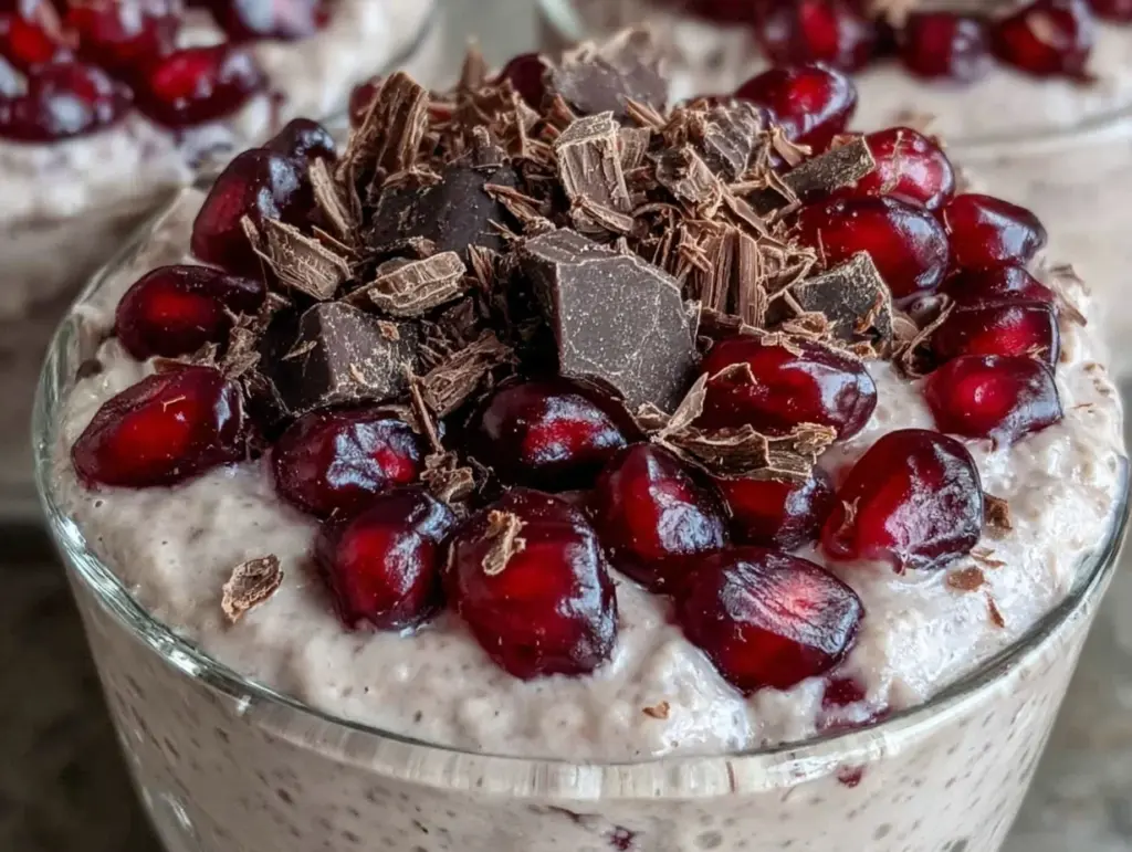 non candy Valentines chia pudding bowl - featured image