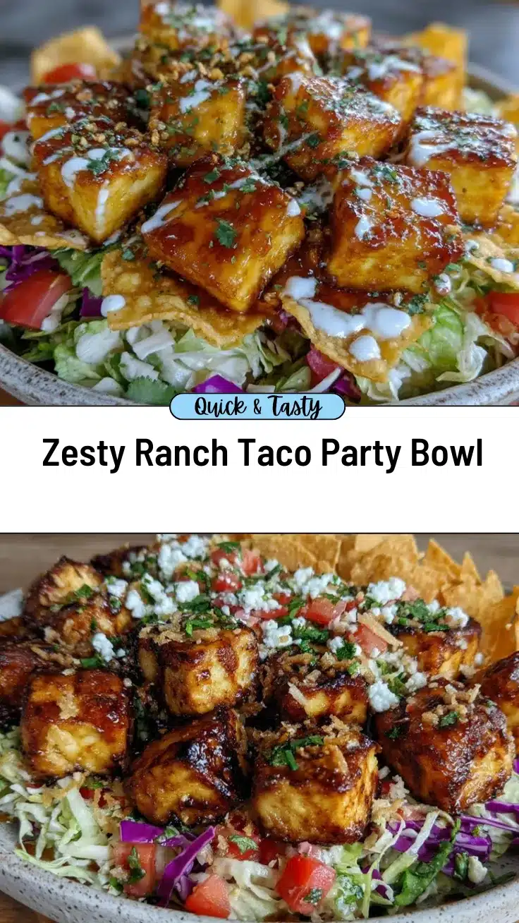 ranch taco party bowl recipe