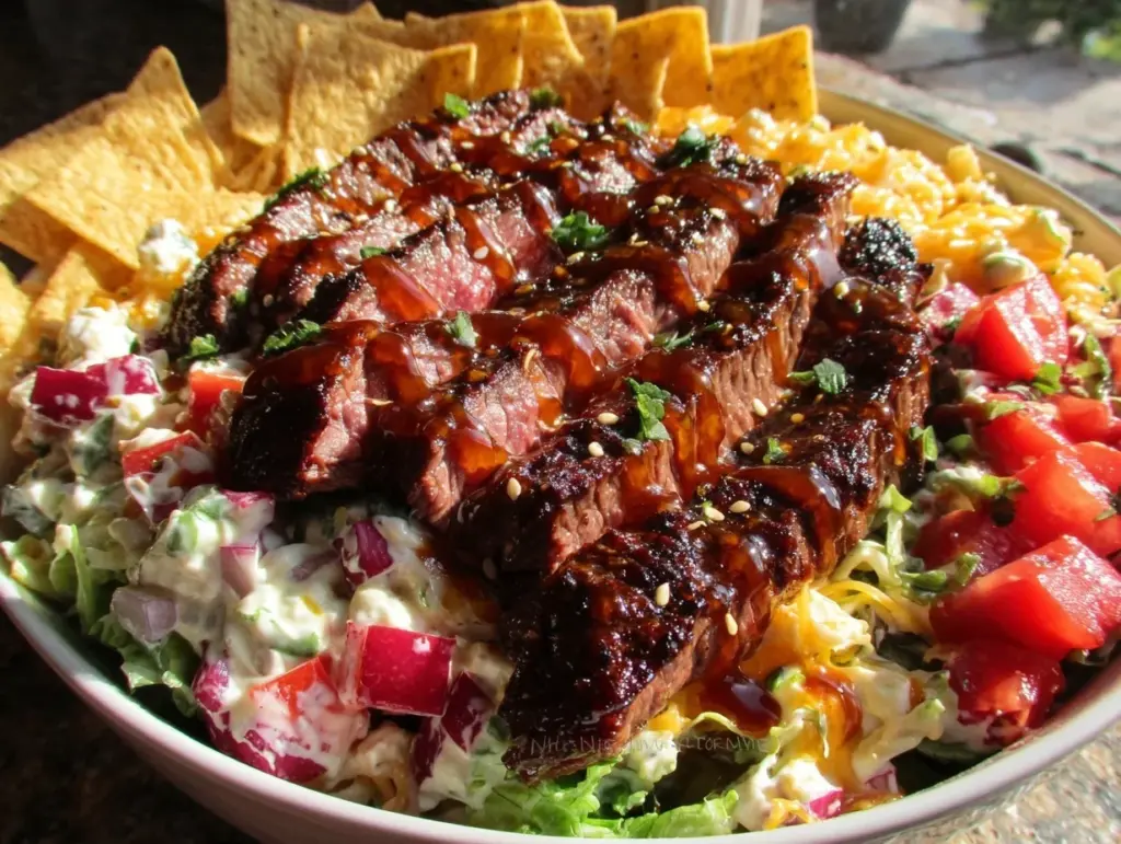 Ranch Taco Party Bowl with Steak Strips - featured image
