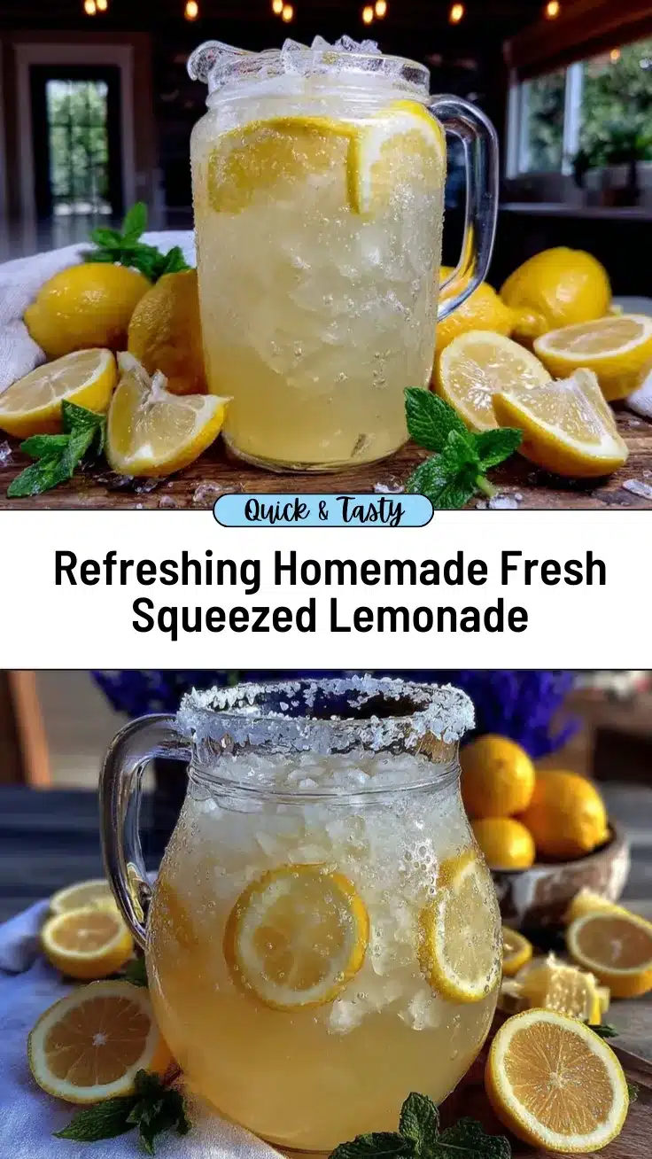 refreshing homemade lemonade recipe recipe