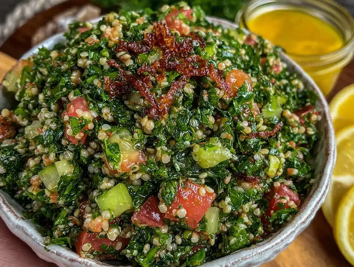 refreshing tabbouleh salad recipe preparation steps