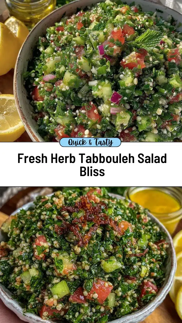 refreshing tabbouleh salad recipe recipe