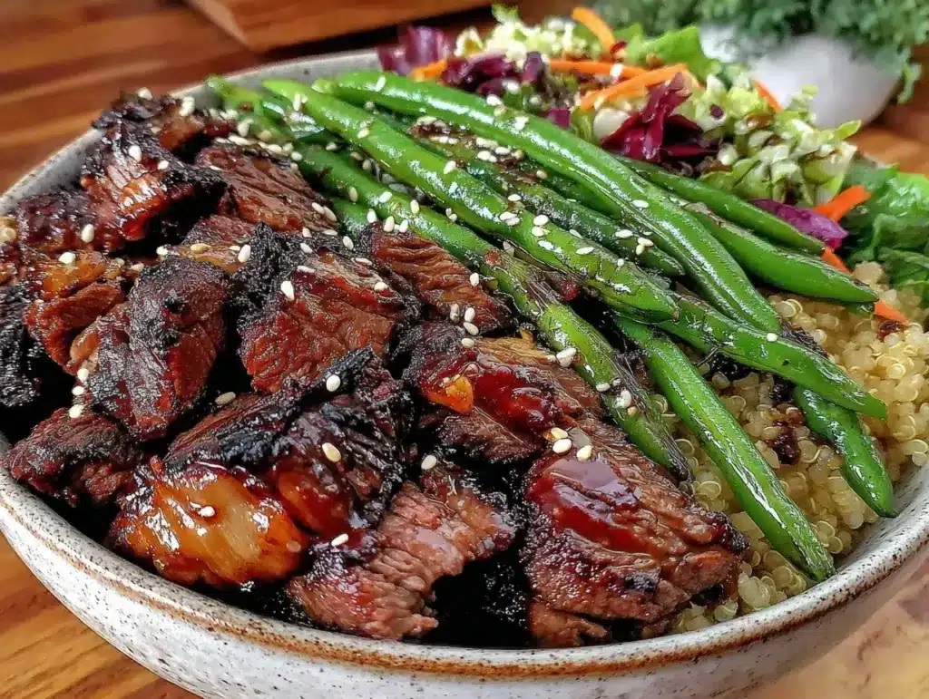 savory steak nourish bowl recipe - featured image
