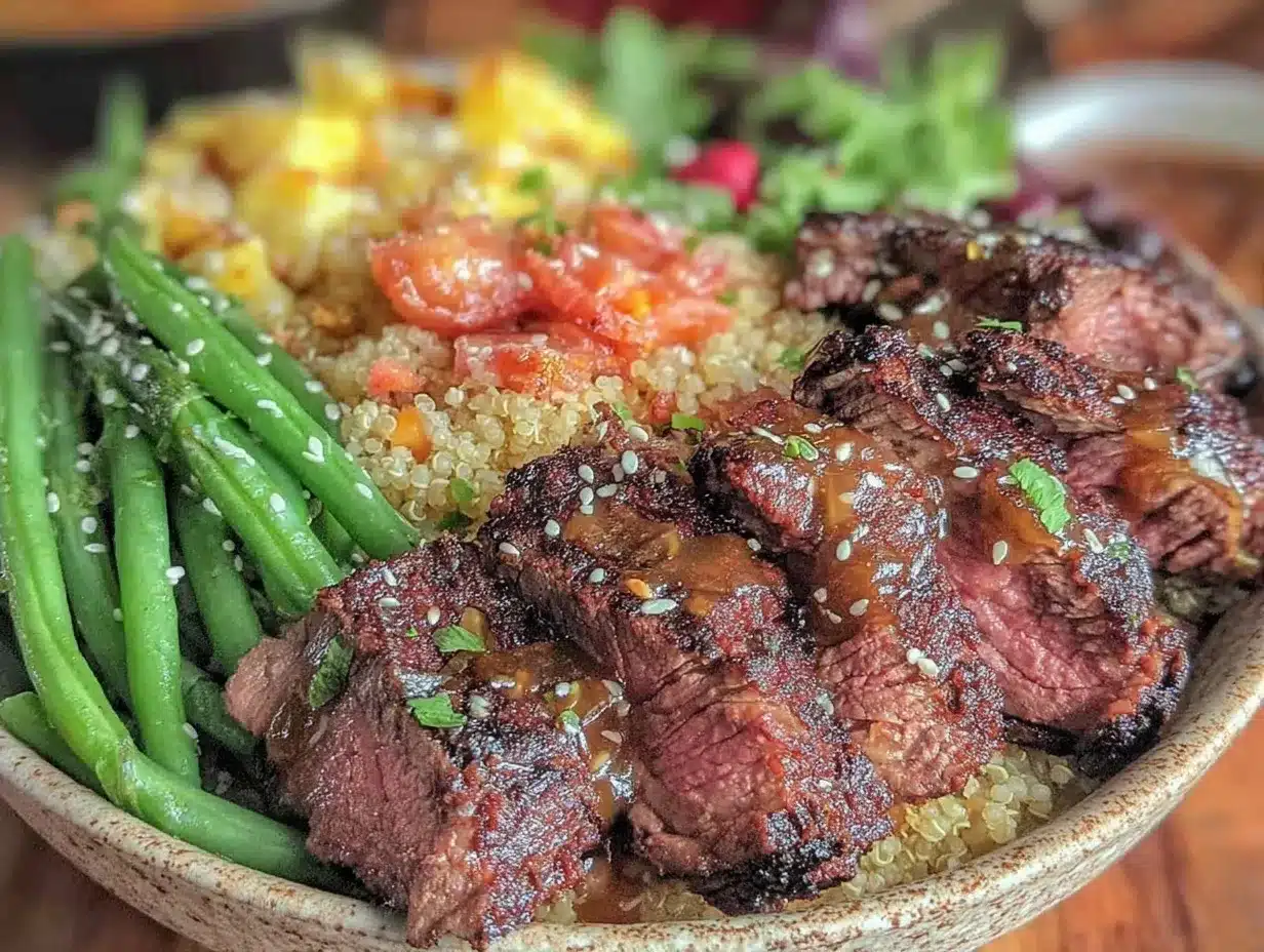 savory steak nourish bowl recipe preparation steps