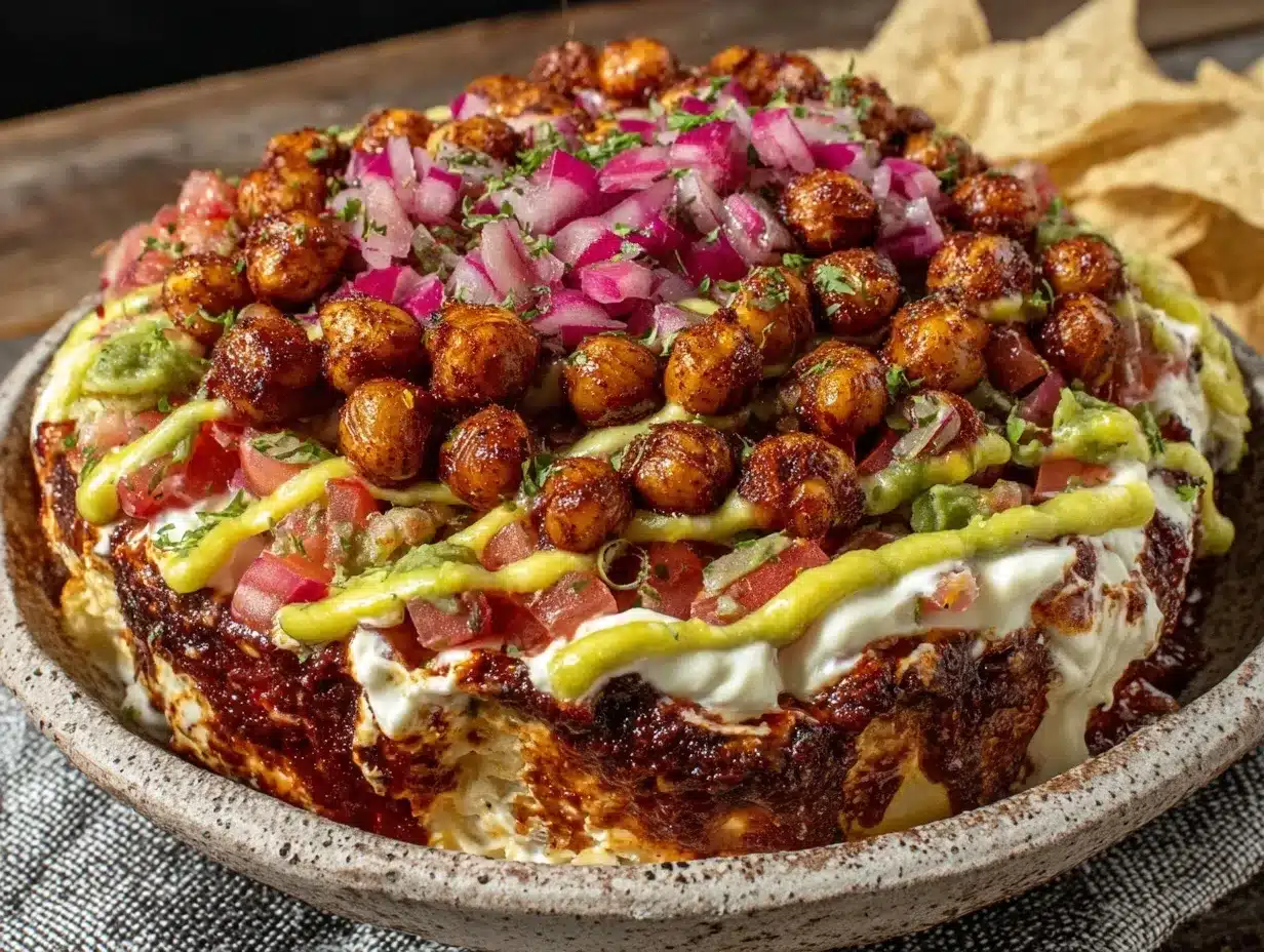 seven-layer Super Bowl dessert bowl preparation steps