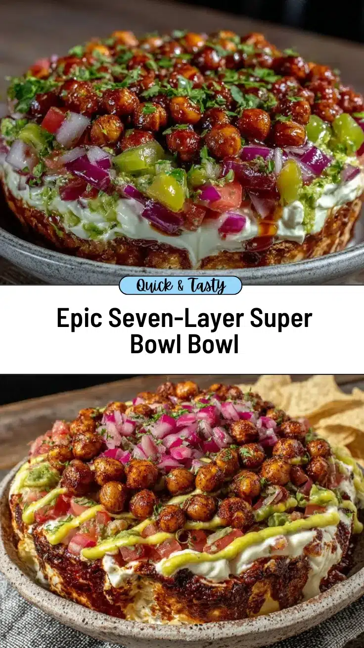 seven-layer Super Bowl dessert bowl recipe