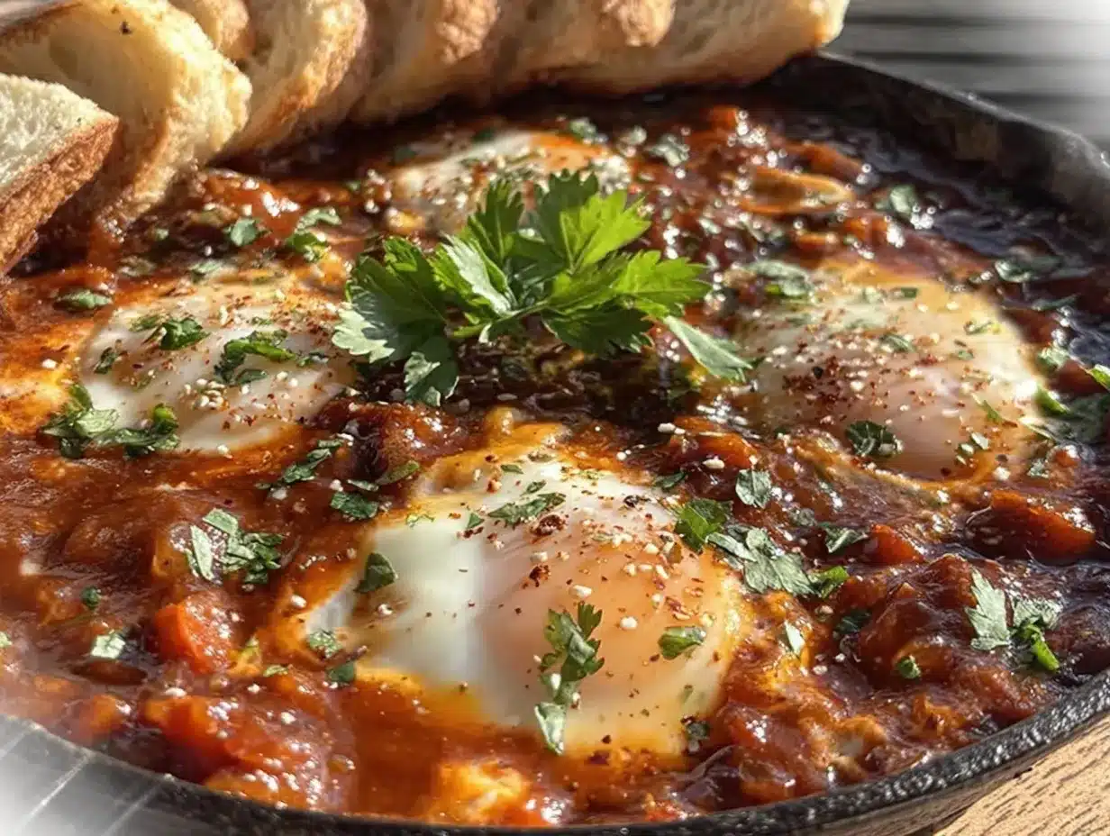 shakshuka recipe preparation steps