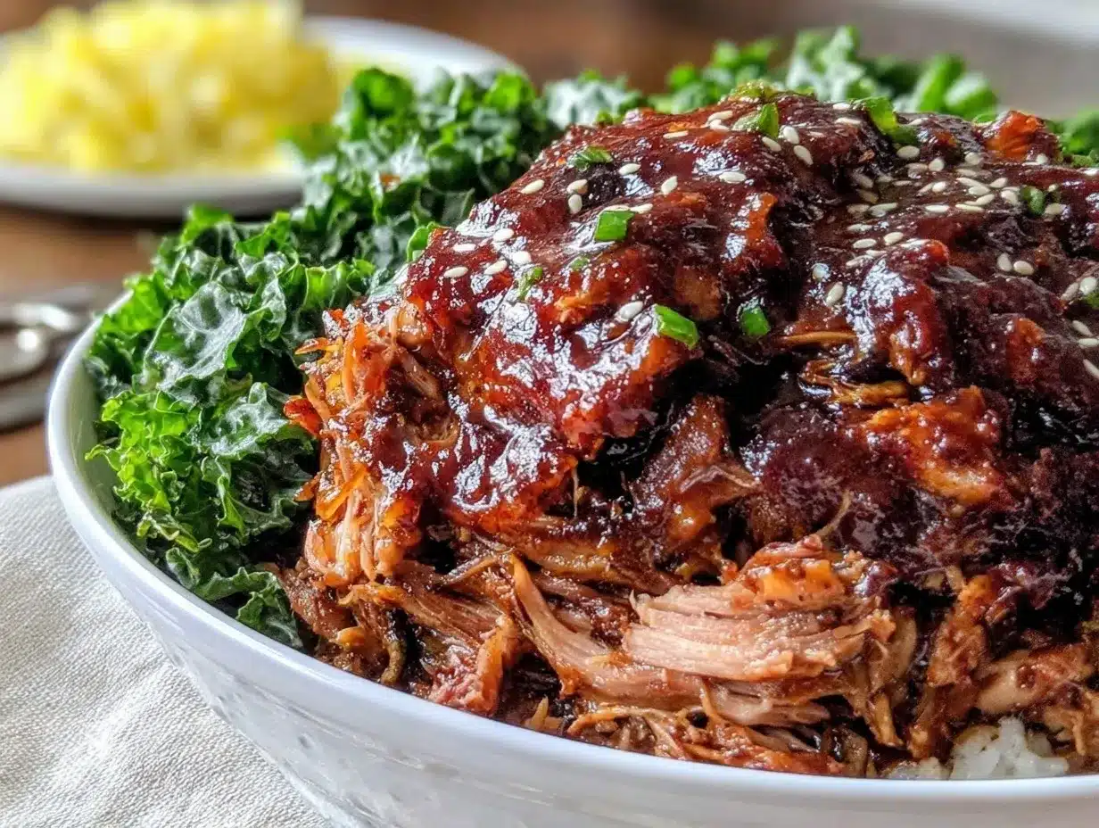 slow-cooker pulled pork preparation steps