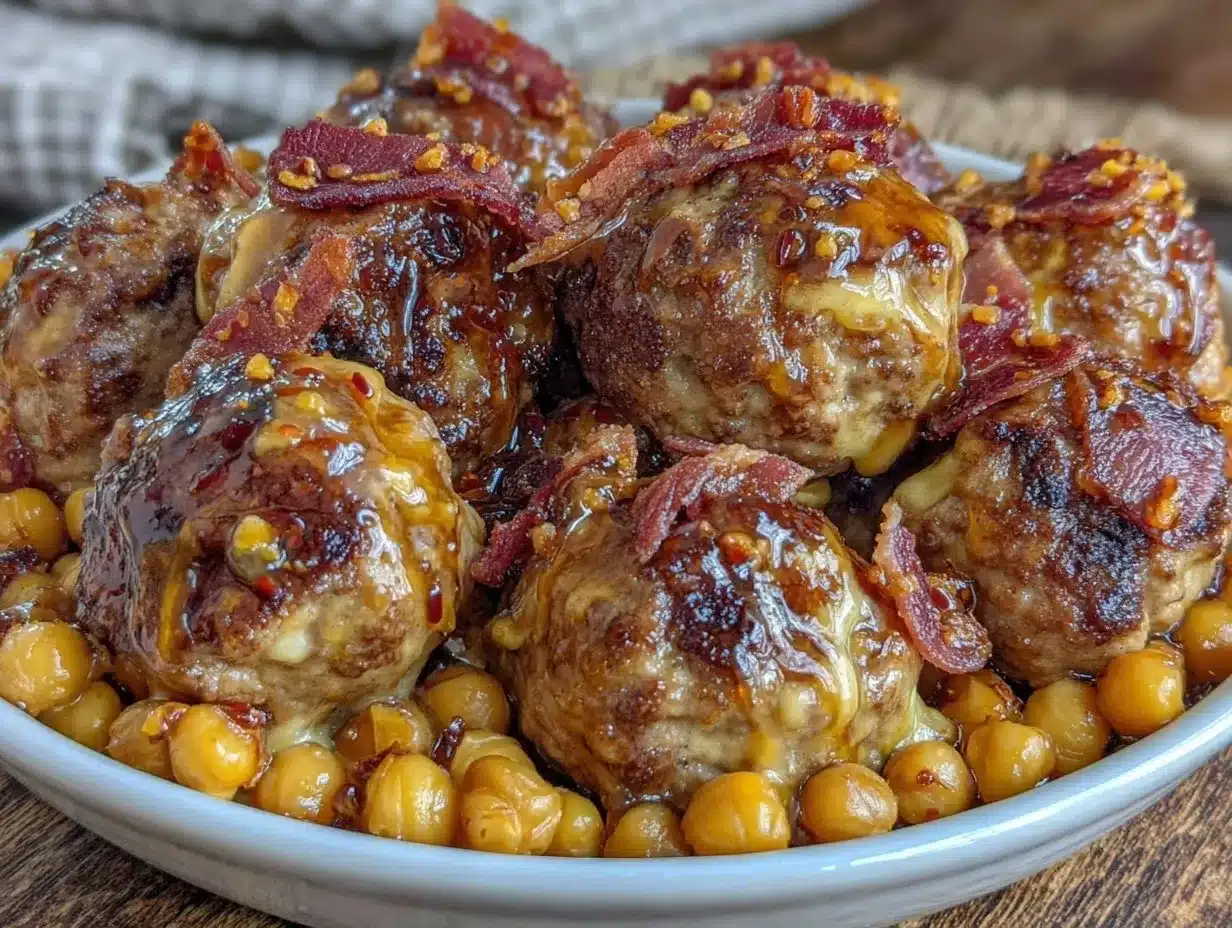 spicy turkey meatball dinner bowl preparation steps