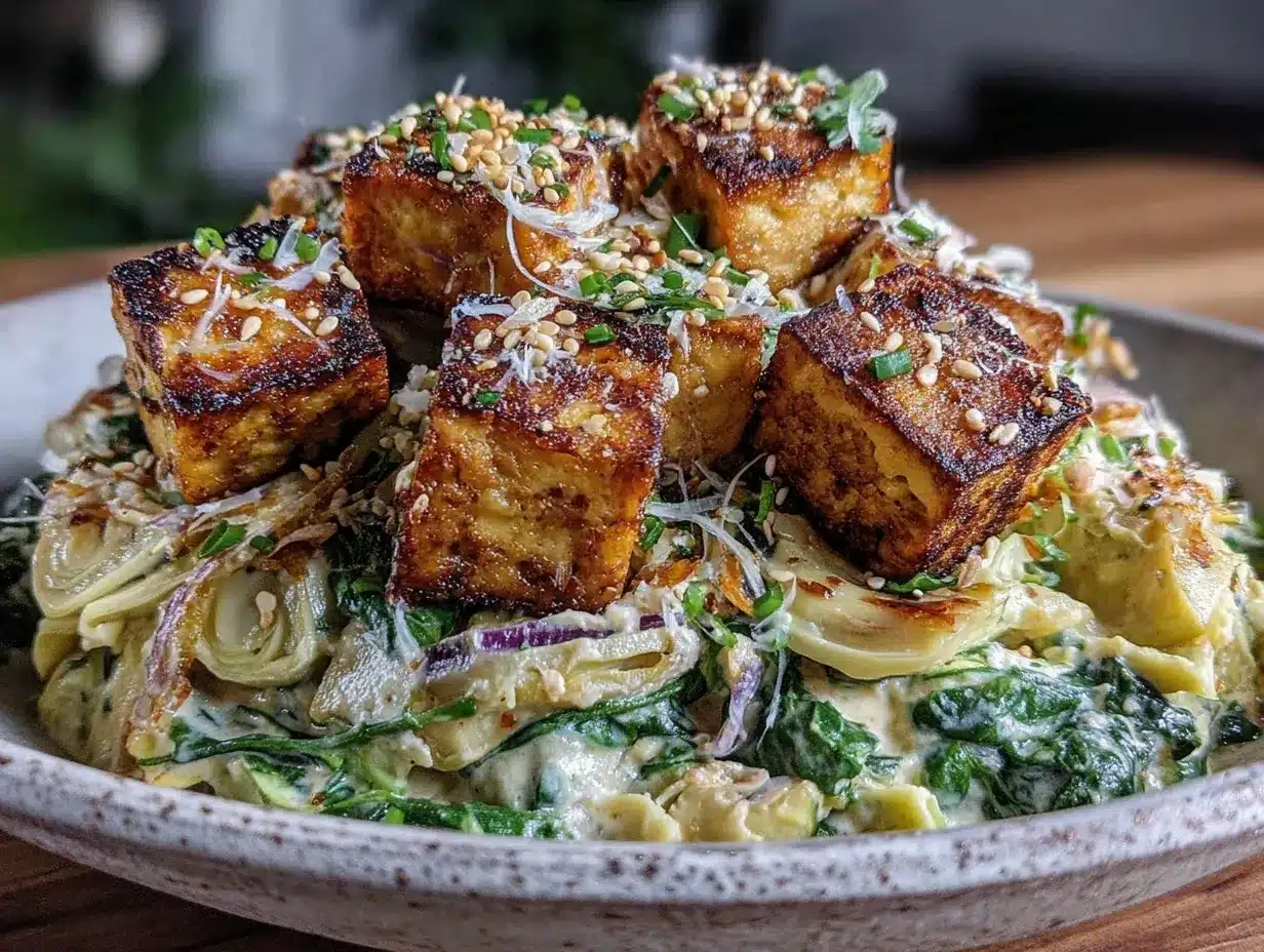 spinach artichoke party bowl preparation steps