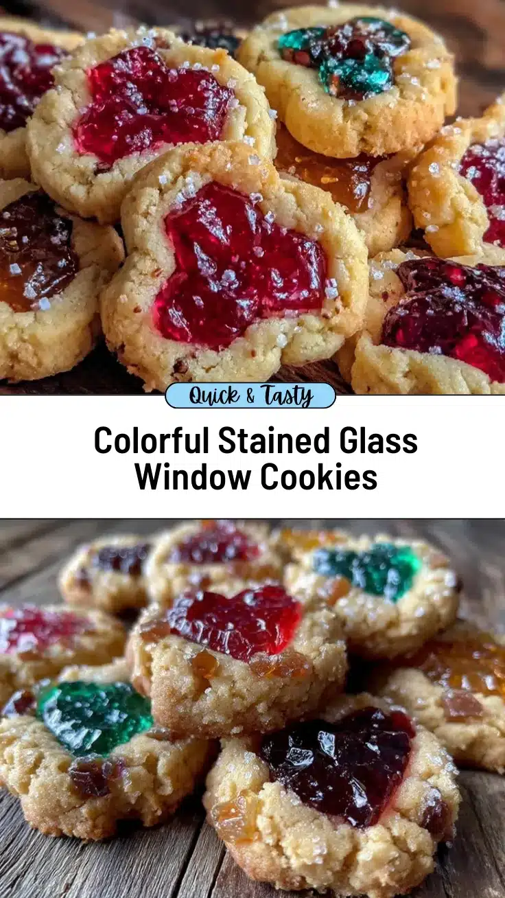 stained glass window cookies recipe
