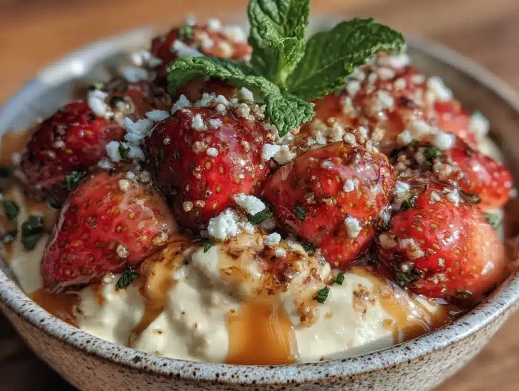 strawberry nice cream - featured image