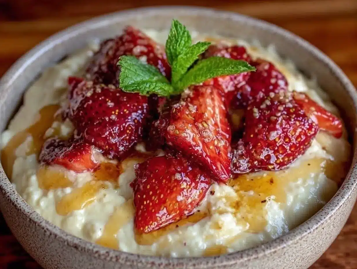 strawberry nice cream preparation steps