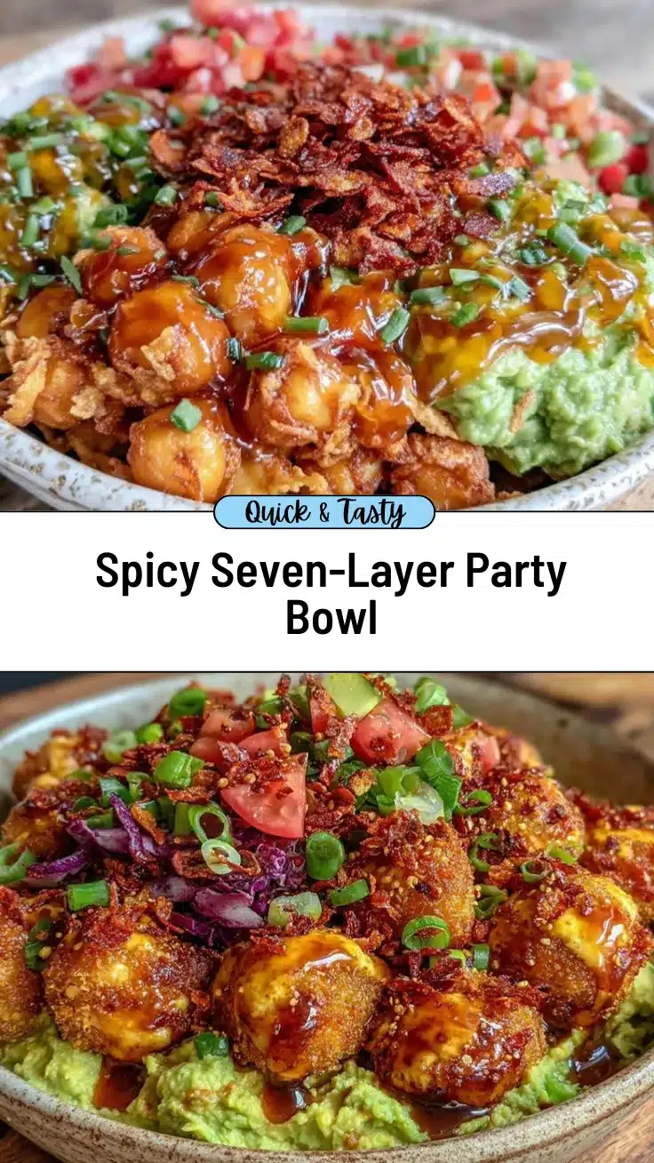 super bowl seven-layer party bowl recipe