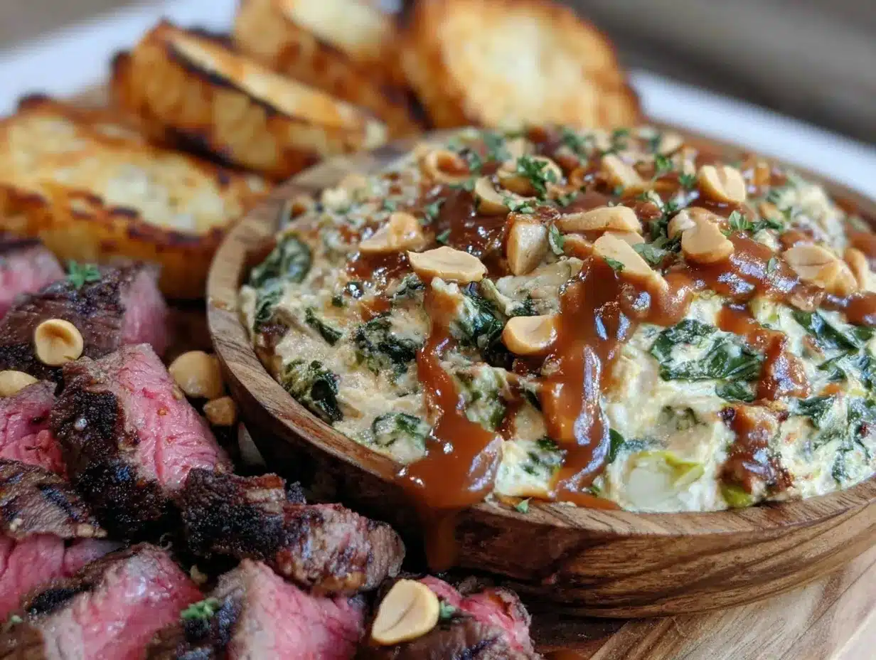 super bowl spinach artichoke bowl preparation steps