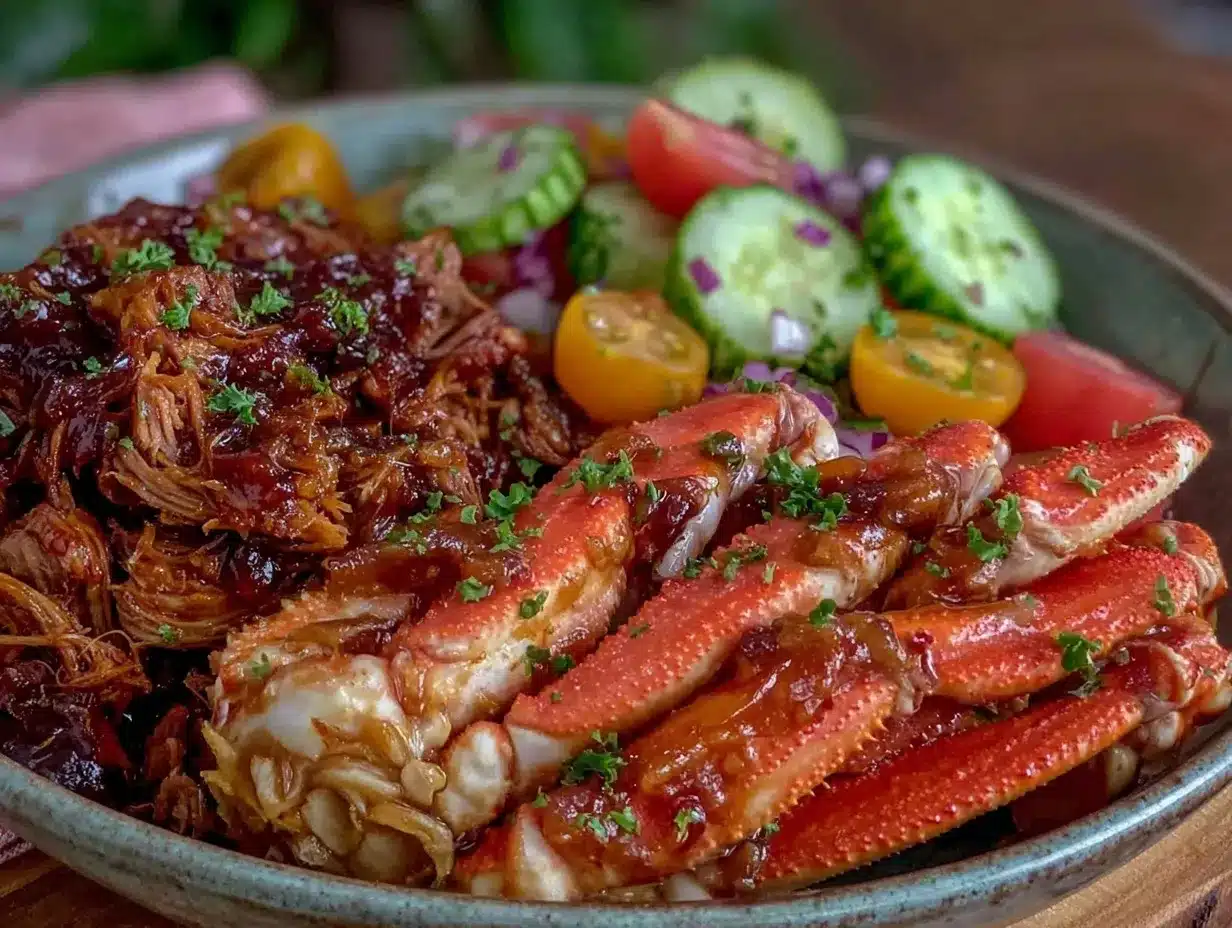 Ultimate Crab Legs Nourish Bowl preparation steps