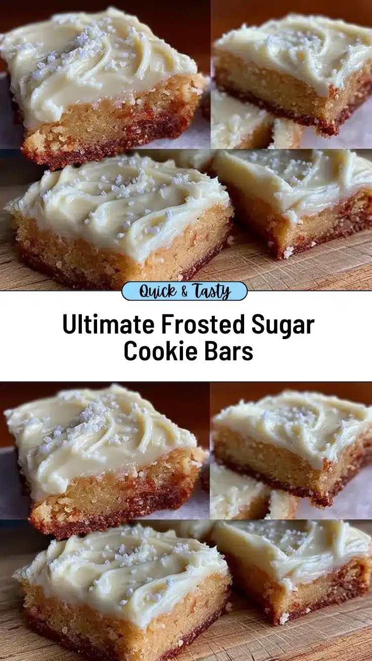 ultimate frosted sugar cookie bars recipe