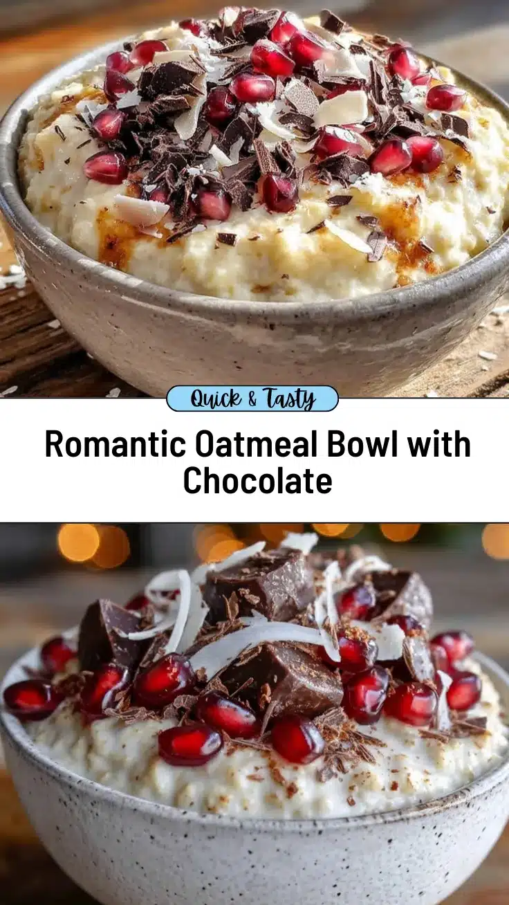 valentines day oatmeal bowl recipe