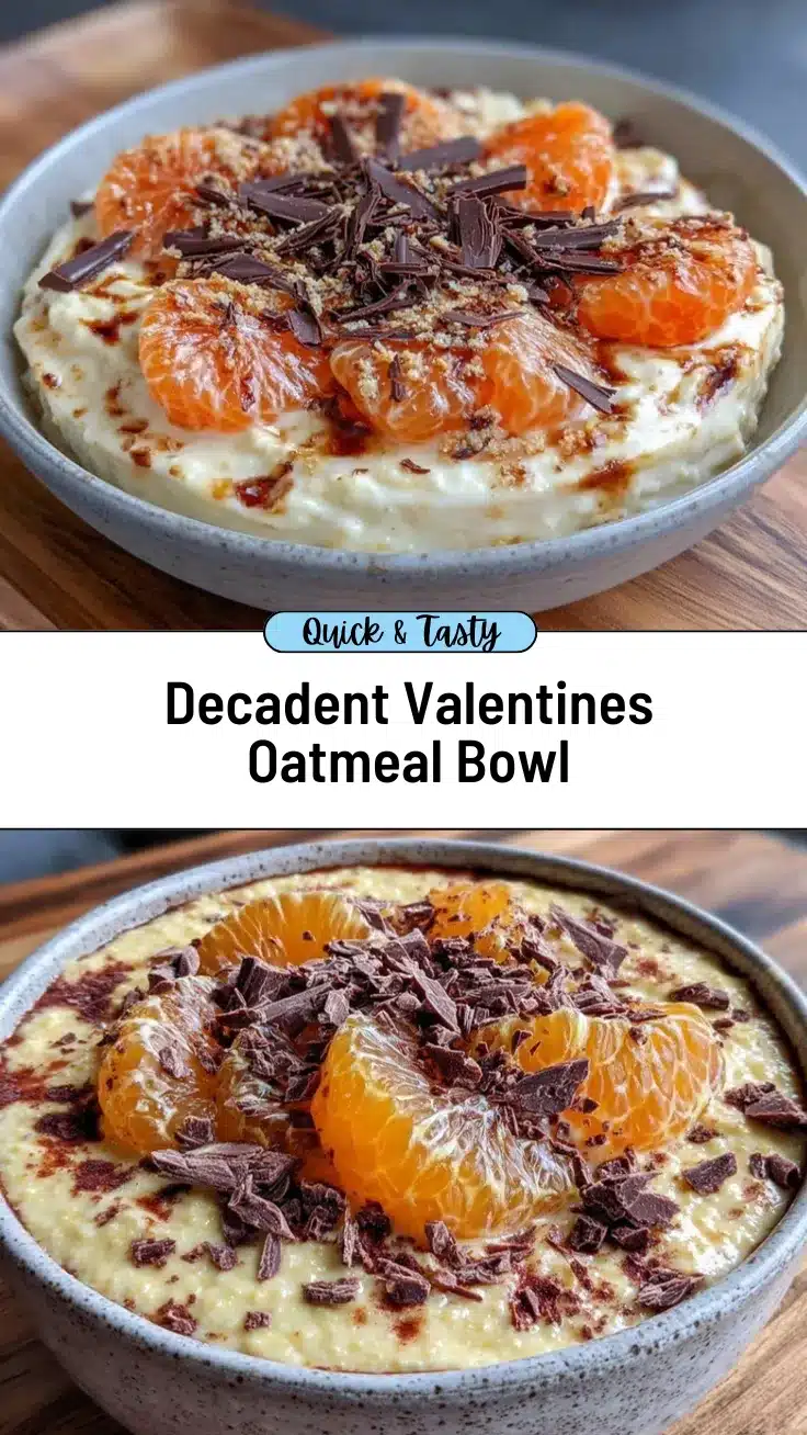 valentines desserts oatmeal bowl recipe