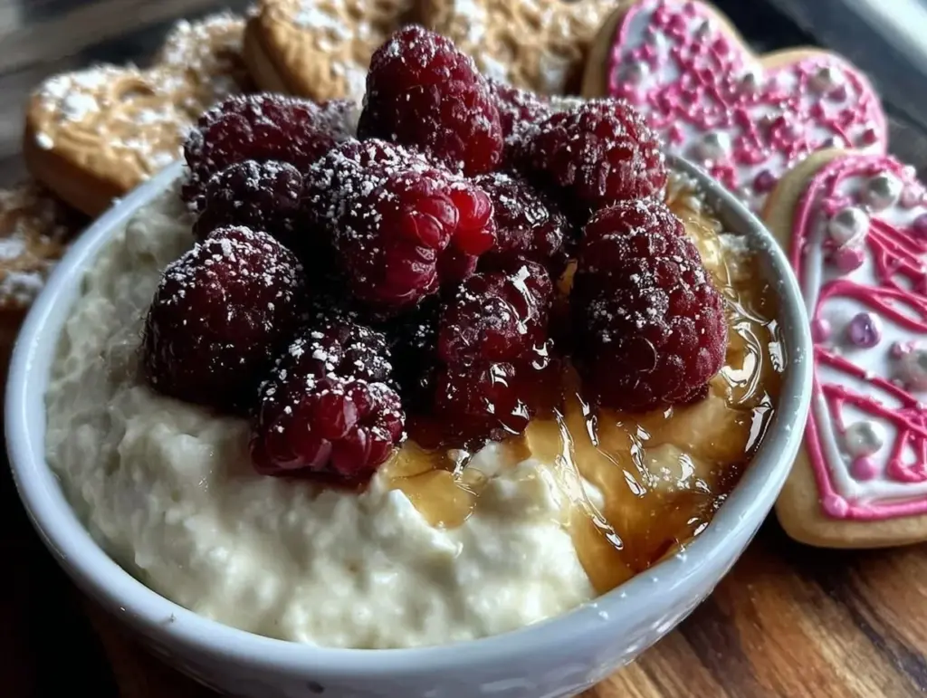 valentines greek yogurt bowl - featured image