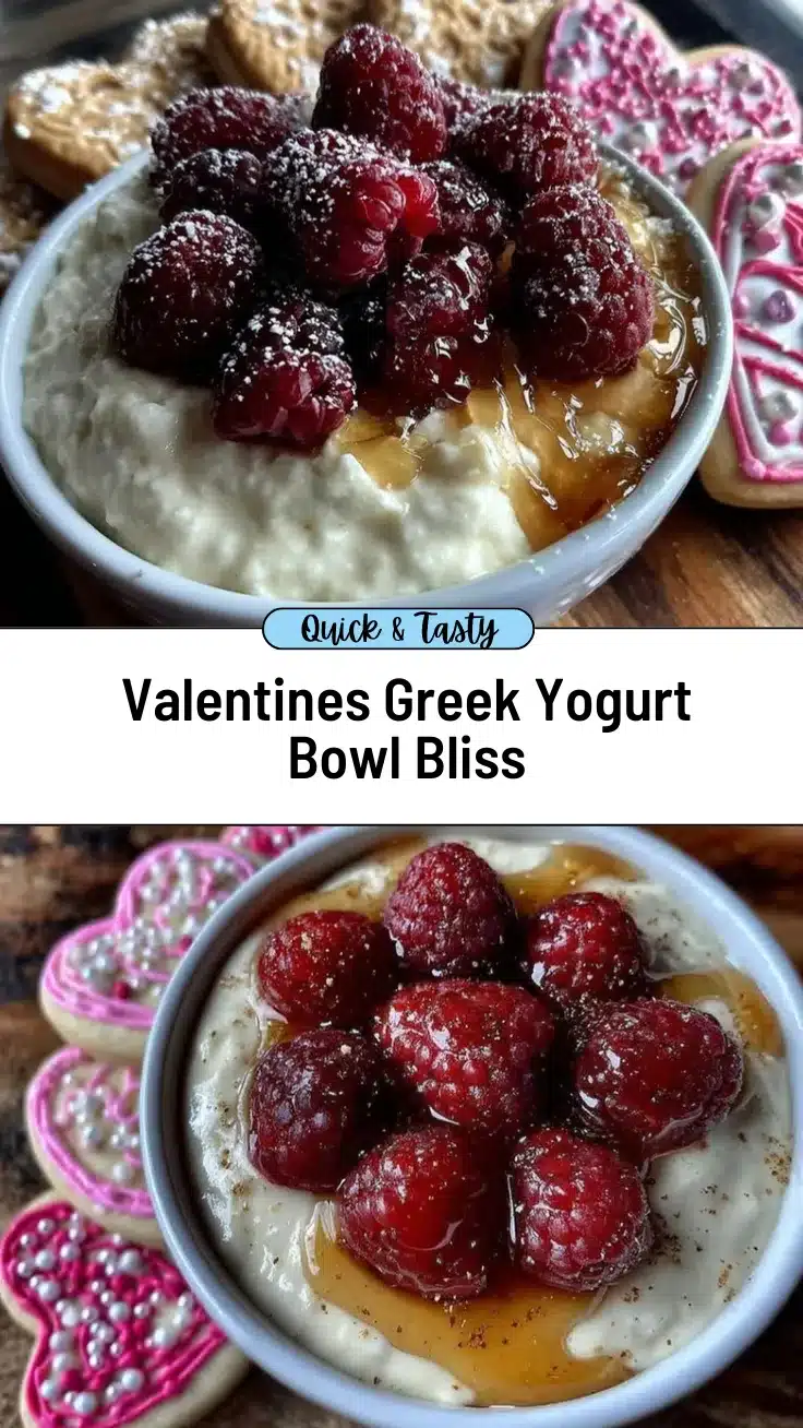 valentines greek yogurt bowl recipe