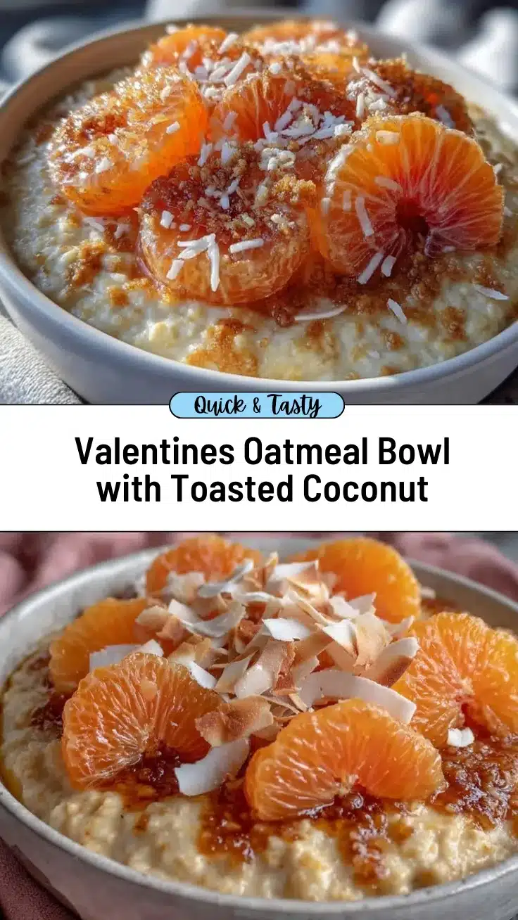 valentines oatmeal bowl recipe