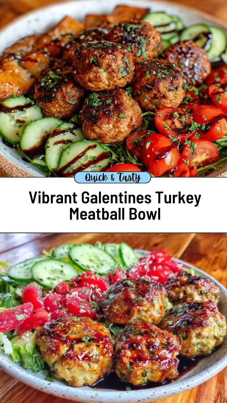 vibrant galentines charcuterie bowl with turkey meatballs recipe