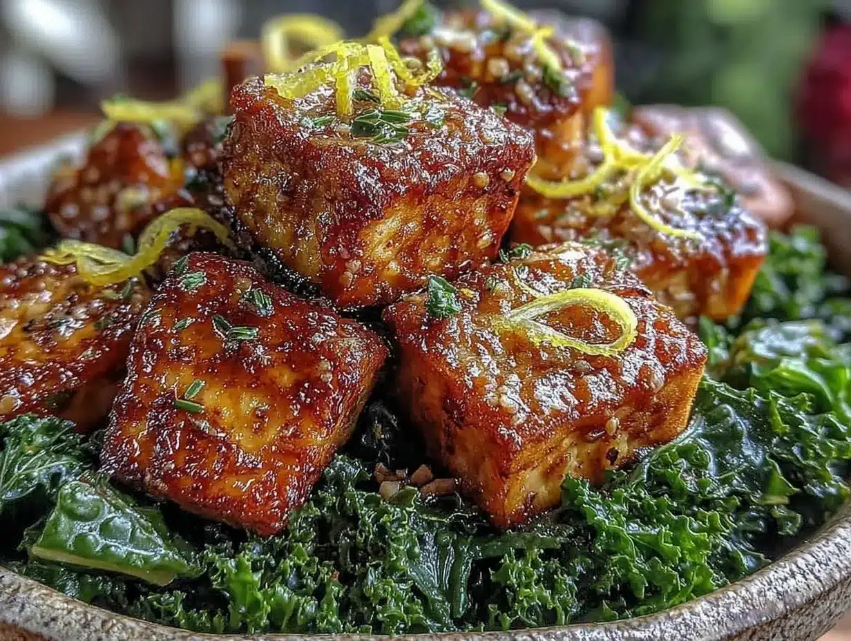 zesty ginger garlic tofu preparation steps