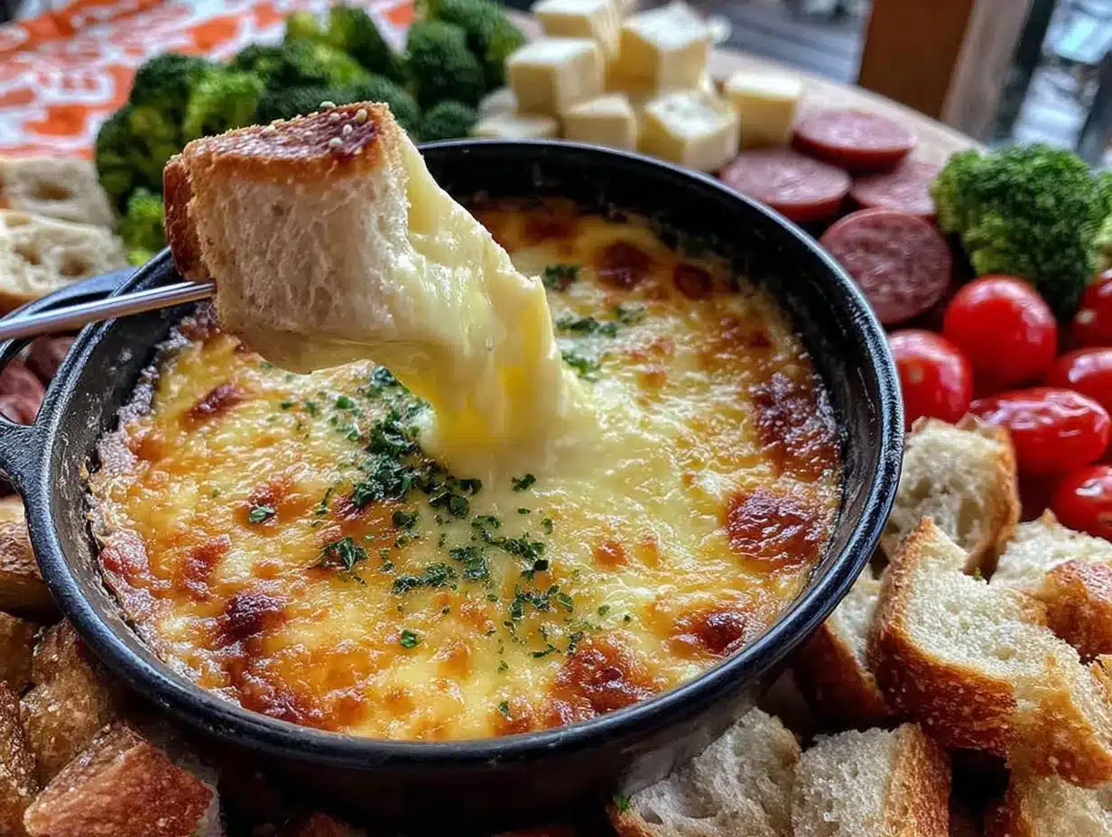1960s fondue party recipe preparation steps