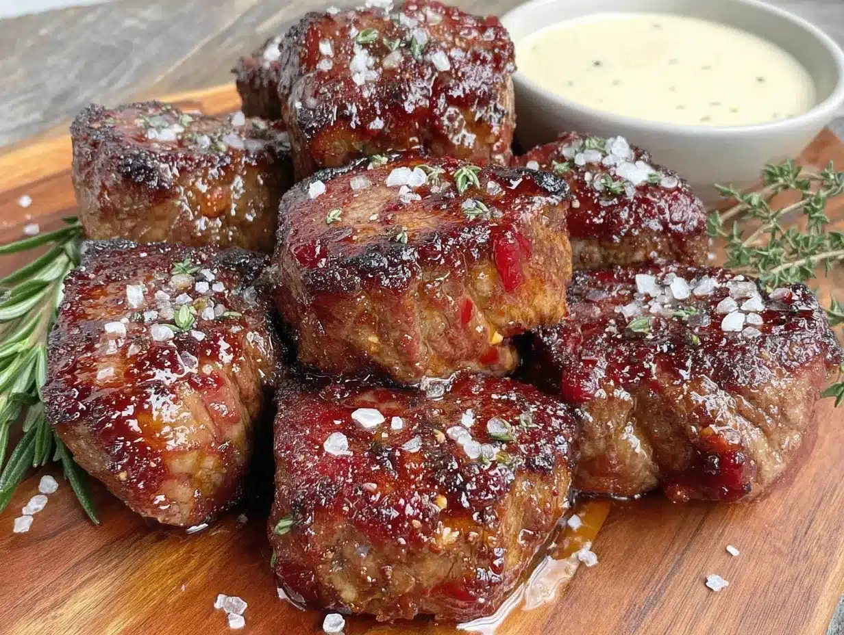 air fryer steak bites preparation steps