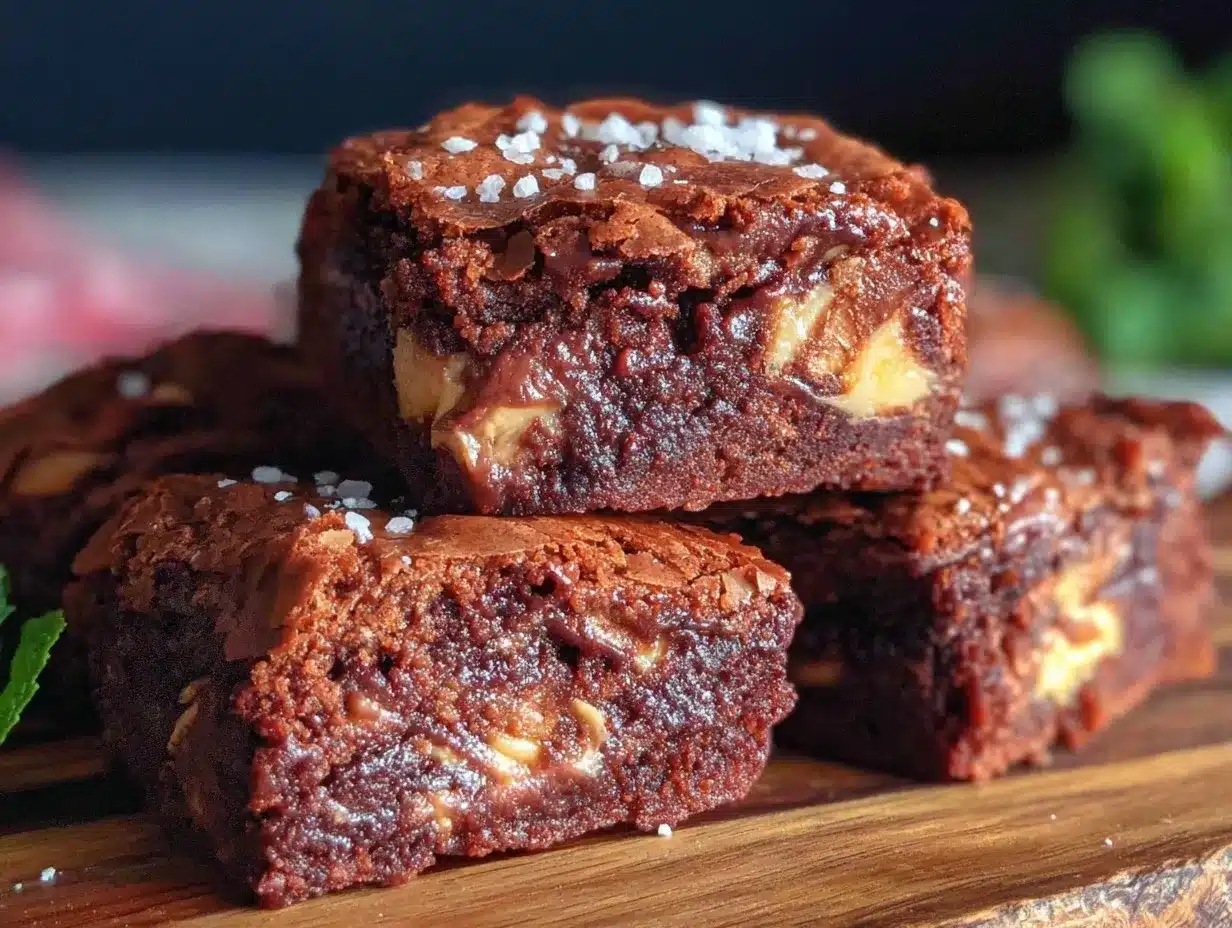 Baileys Irish Cream Brownies preparation steps