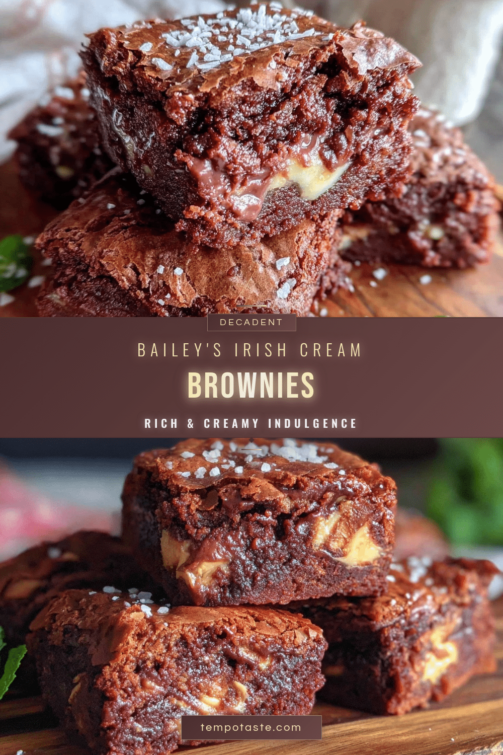 Baileys Irish Cream Brownies recipe