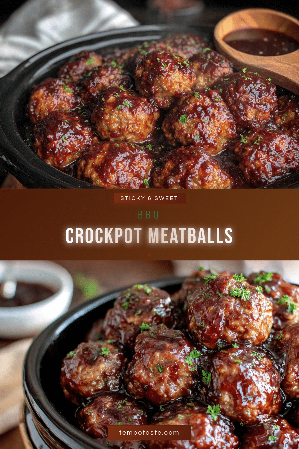 BBQ meatballs crockpot recipe recipe