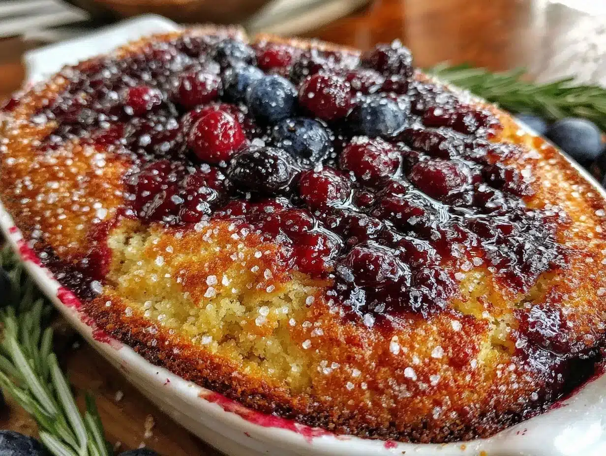 blueberry cobbler recipe preparation steps