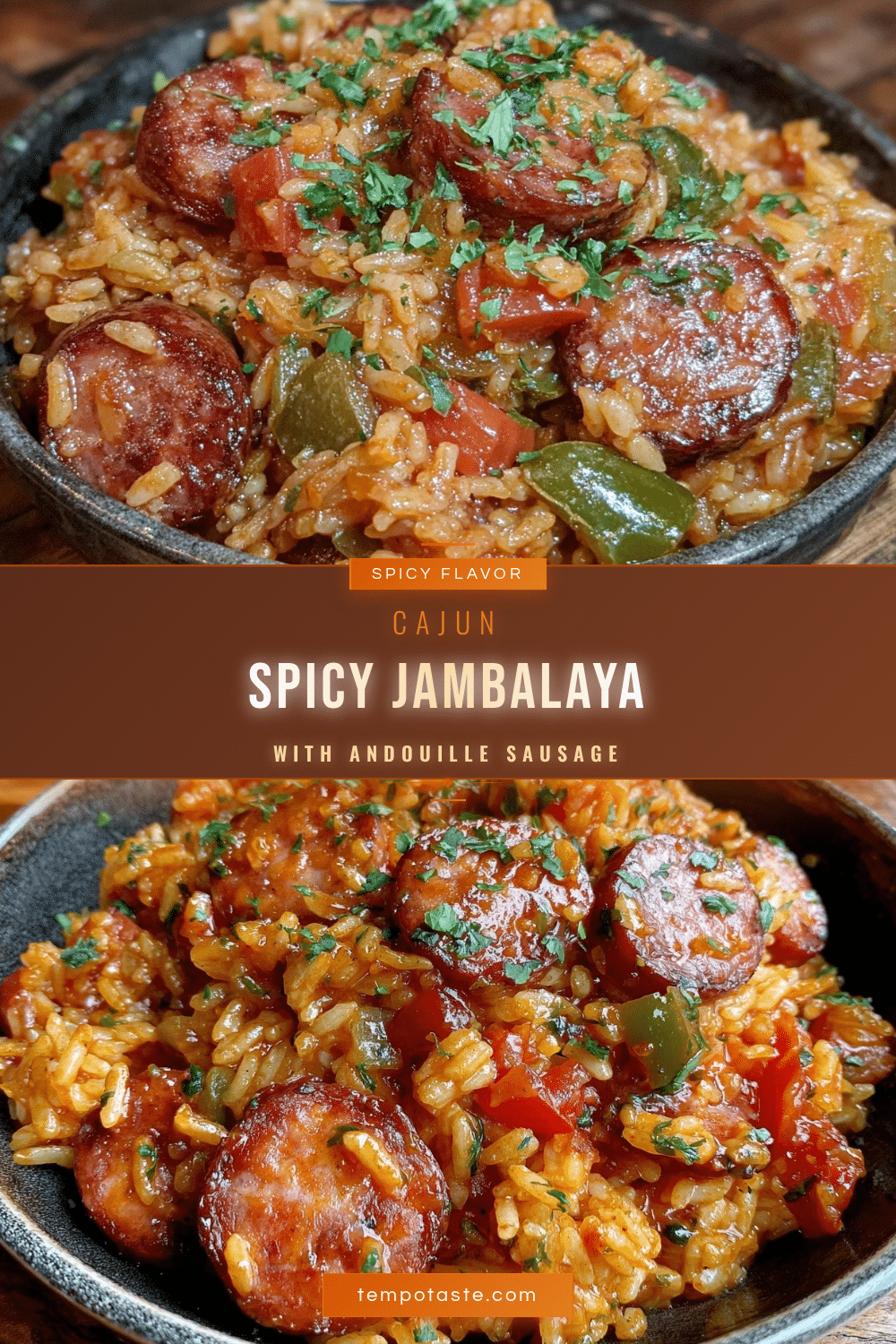 Cajun jambalaya with andouille sausage recipe