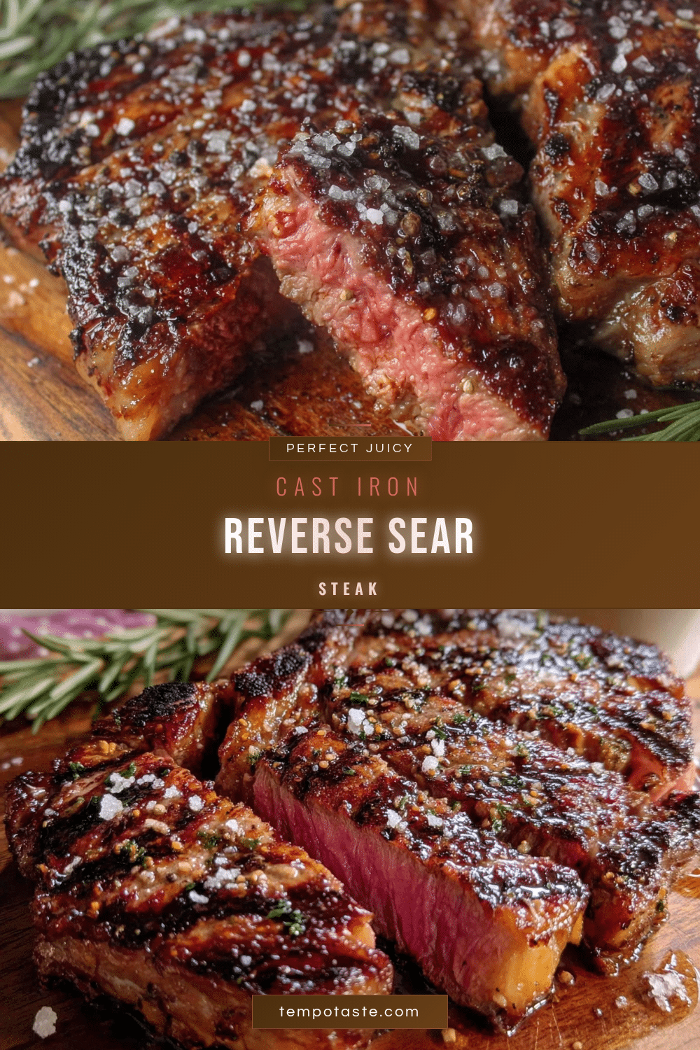 cast iron reverse sear steak recipe