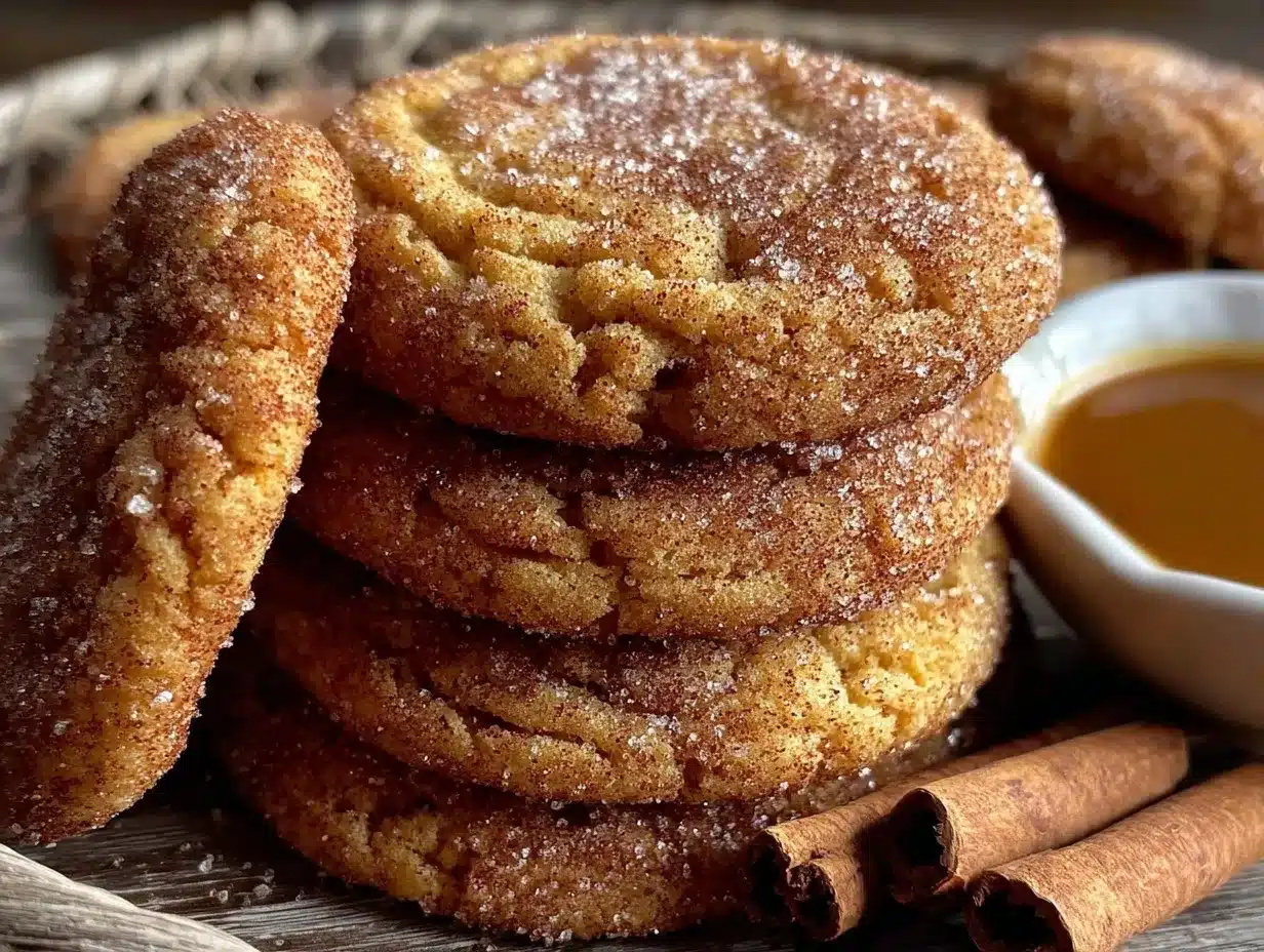 chewy brown butter snickerdoodle cookies preparation steps