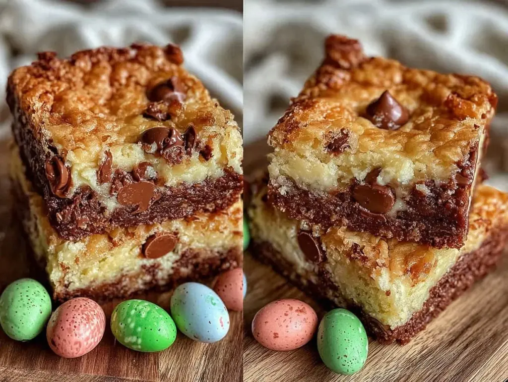 chewy mini egg blondies - featured image