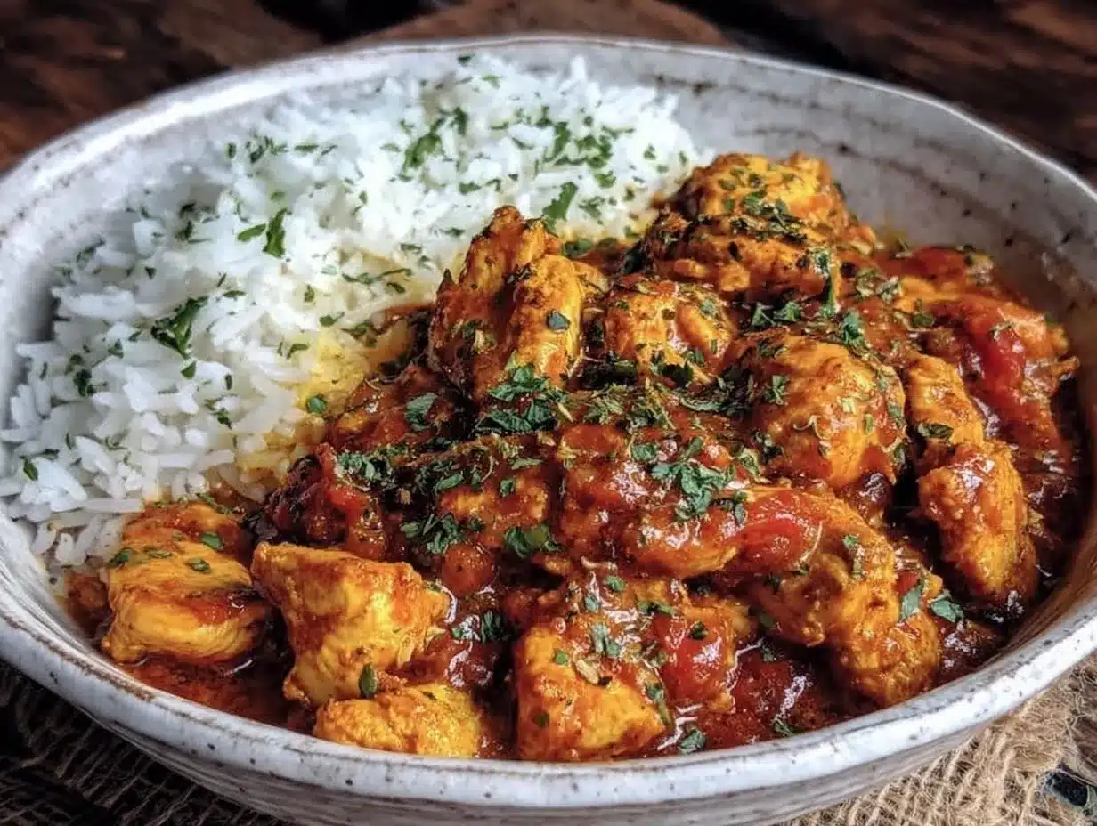 chicken tikka masala preparation steps