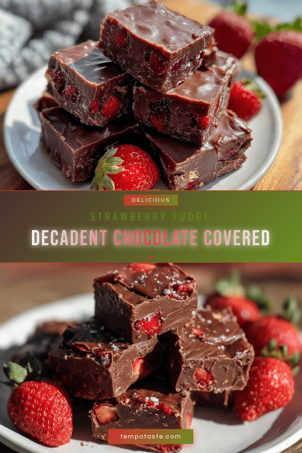 chocolate covered strawberry fudge recipe recipe