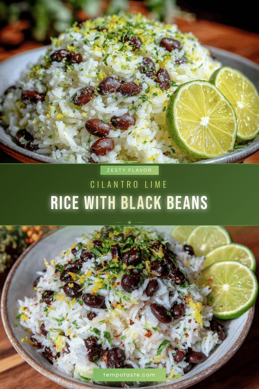 cilantro lime rice with black beans recipe