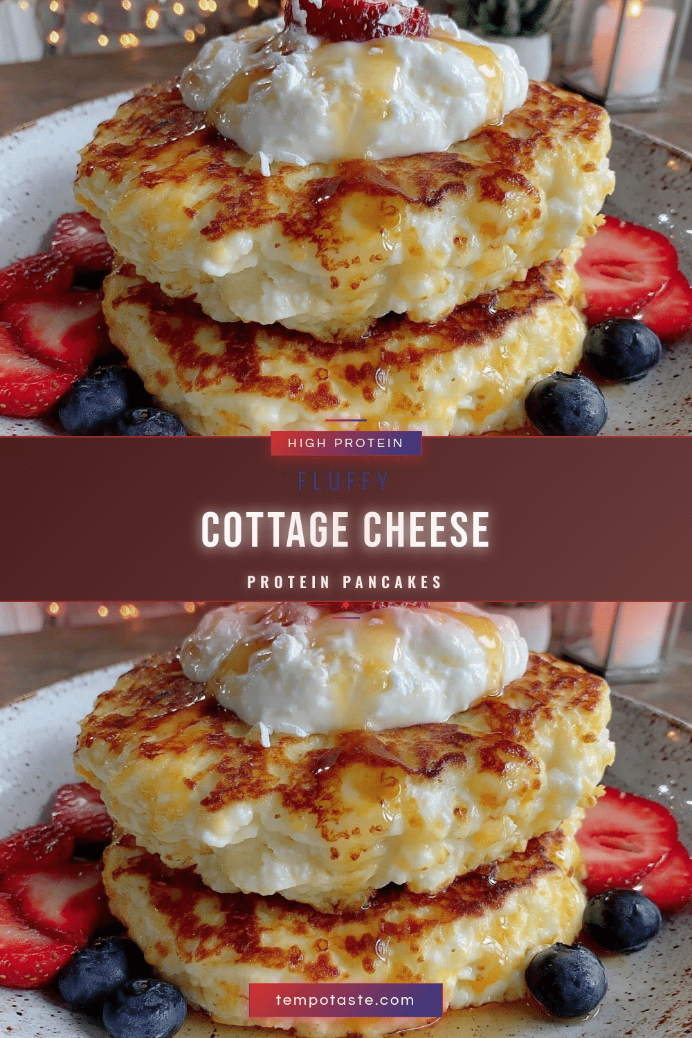 cottage cheese protein pancakes recipe