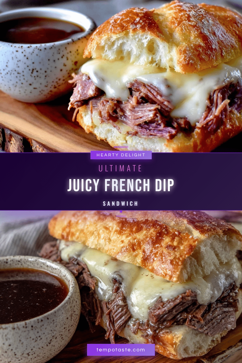 Cozy French Dip Sandwich recipe