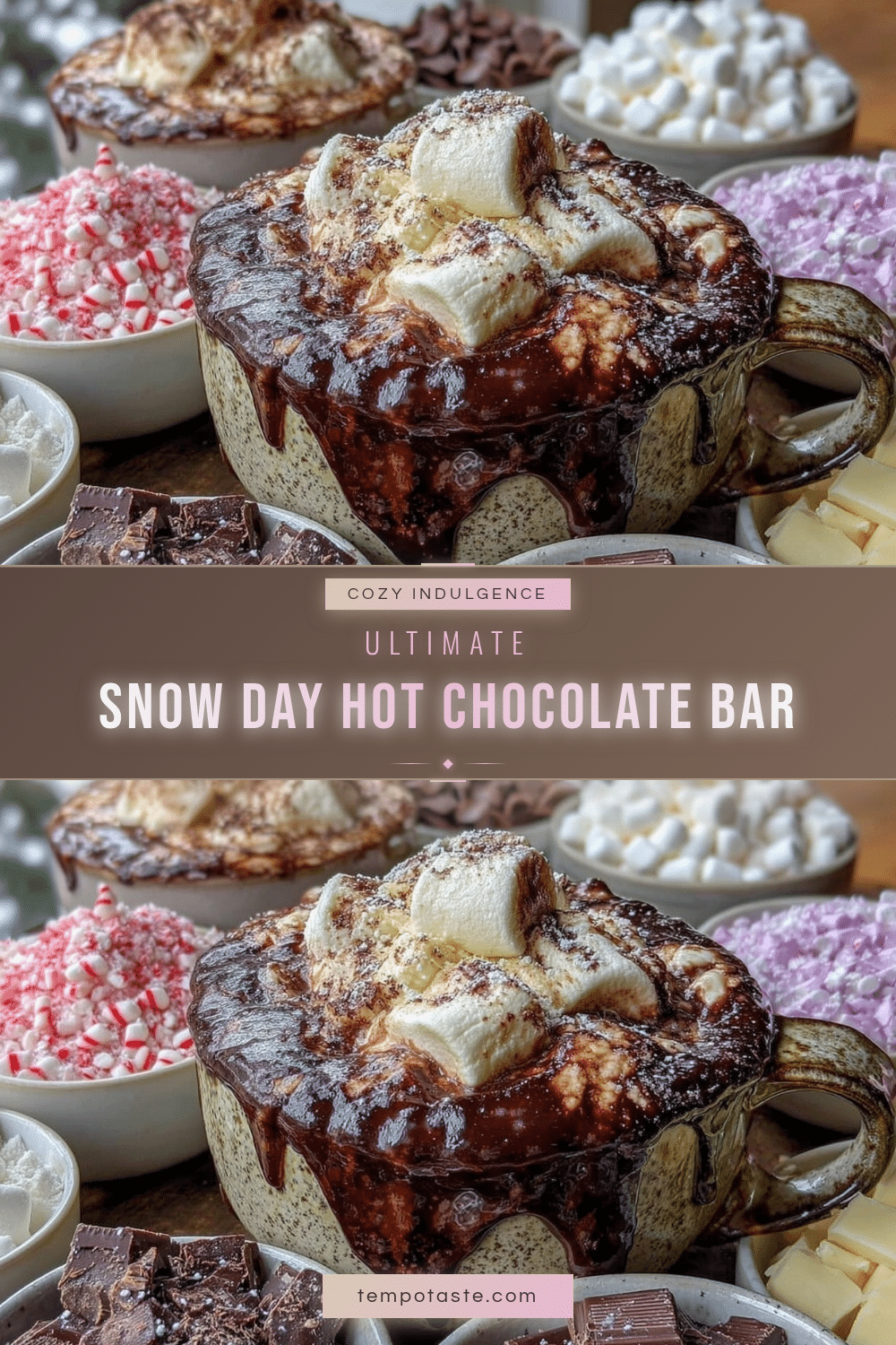 cozy snow day hot chocolate bar recipe