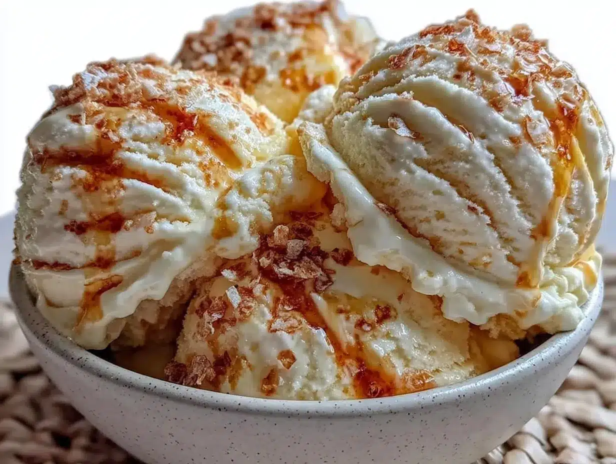creamy banana ice cream preparation steps