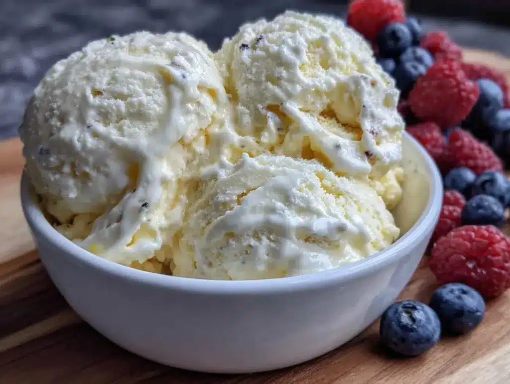 creamy blender ice cream no churn recipe - featured image