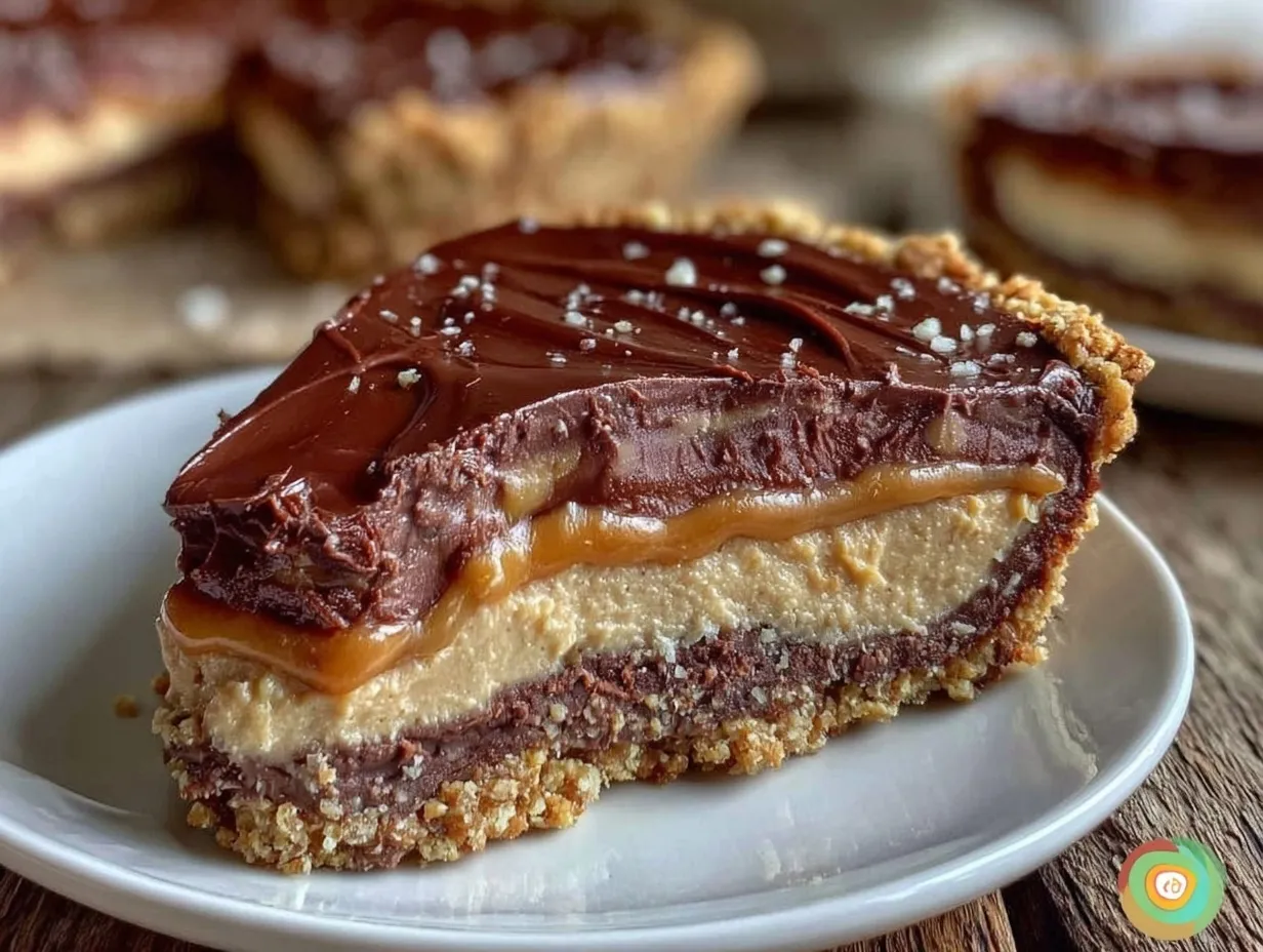 Creamy Chocolate Peanut Butter Pie preparation steps