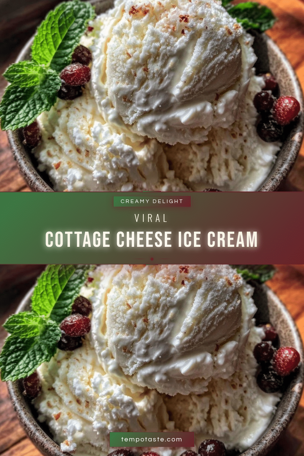 creamy cottage cheese ice cream recipe